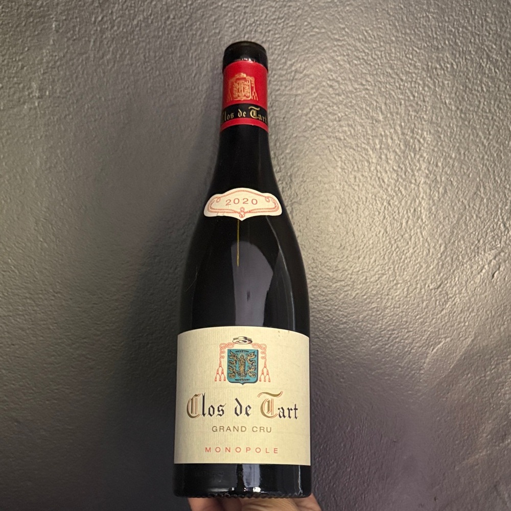 Clos de Tart Grand Cru Monopole 2020 Extremely RARE EMPTY BOTTLE